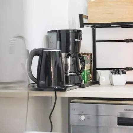 Es02 Schoenes Fuer Teams - 2 Schlafzimmer, 4 Einzelbetten, Naehe Messe Oberesslingen